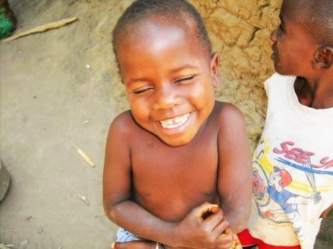 gorgeous smiling kindergarten child in Malawi funded by Brisbane charity Project Kindy