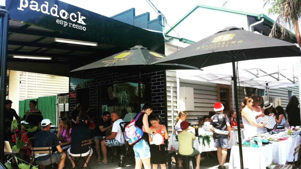 Paddock Espresso raised money for Project Kindy with Christmas markets
