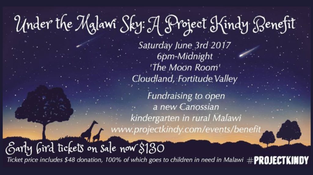 project kindy benefit early bird tickets